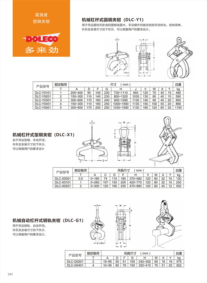 型钢、轧辊夹具